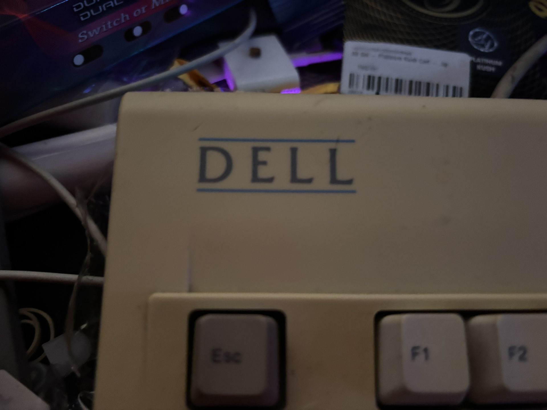FULLY WORKING AND OLD LOGO - Dell AT101 Mechanical Keyboard
