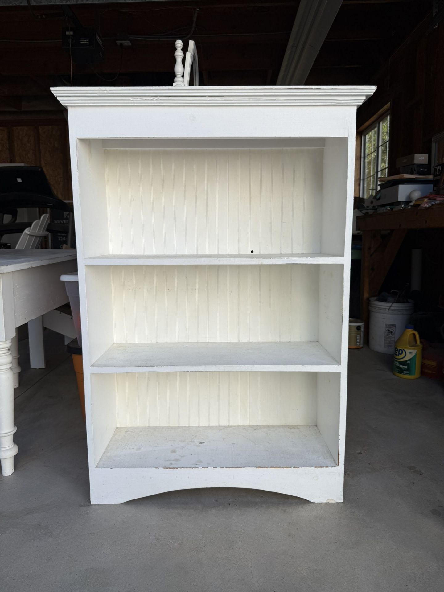 White Bookshelf