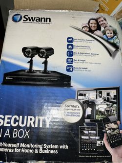 Swann security System 3 Cameras