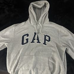 Grey gap hoodie