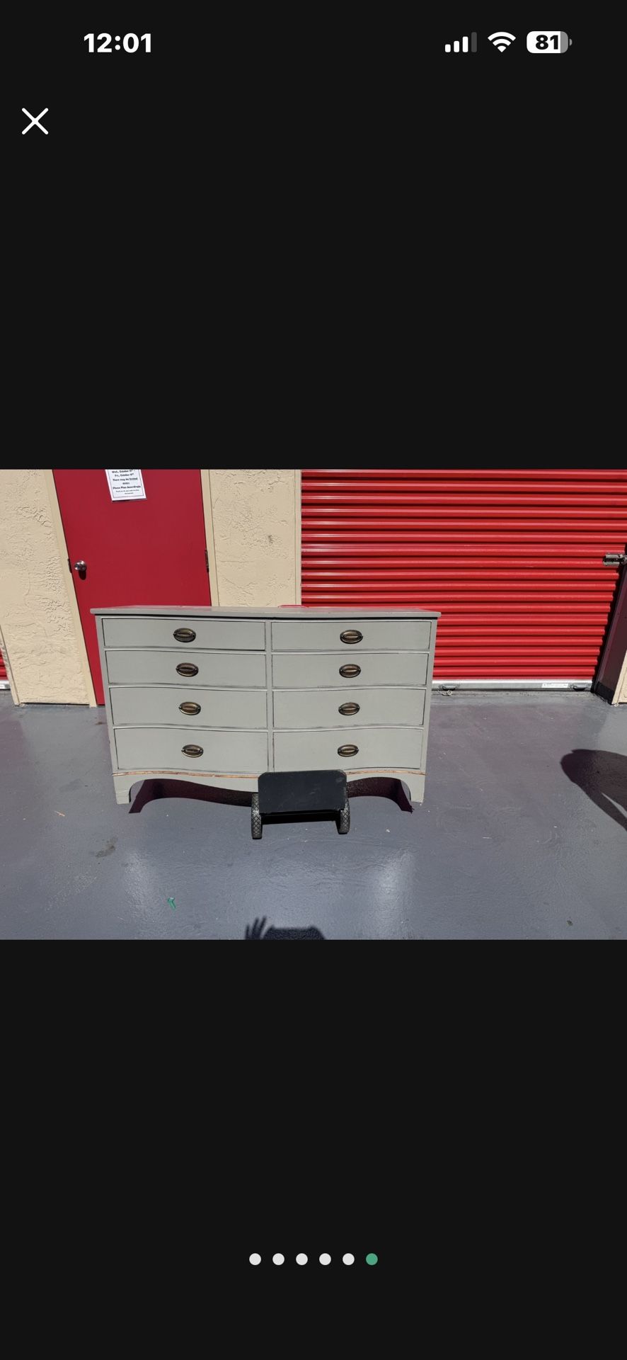vintage dresser