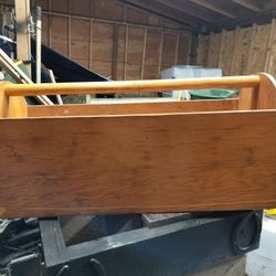 Wooden Carpenters Tool Box