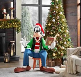 NEW IN BOX 2026 4FT Animated Holiday Goofy