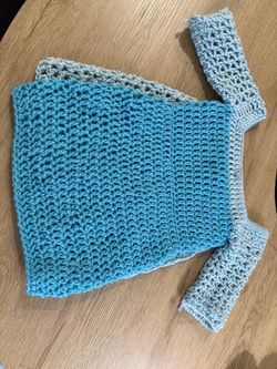 Elsa Crochet Baby Outfit (Used Once)
