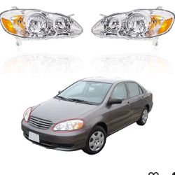 toyota corolla headlights 2003-2008