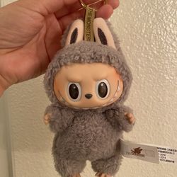 Labubu Exciting Macaron Plush Pendant