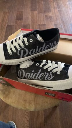 Las Vegas Raiders Low-Top Canvas Sneakers