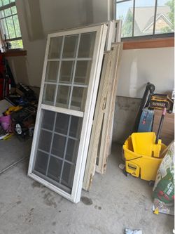 Windows with grid