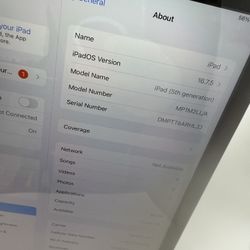 iPad 5th Generation, 32 GB, Wifi+ cellular