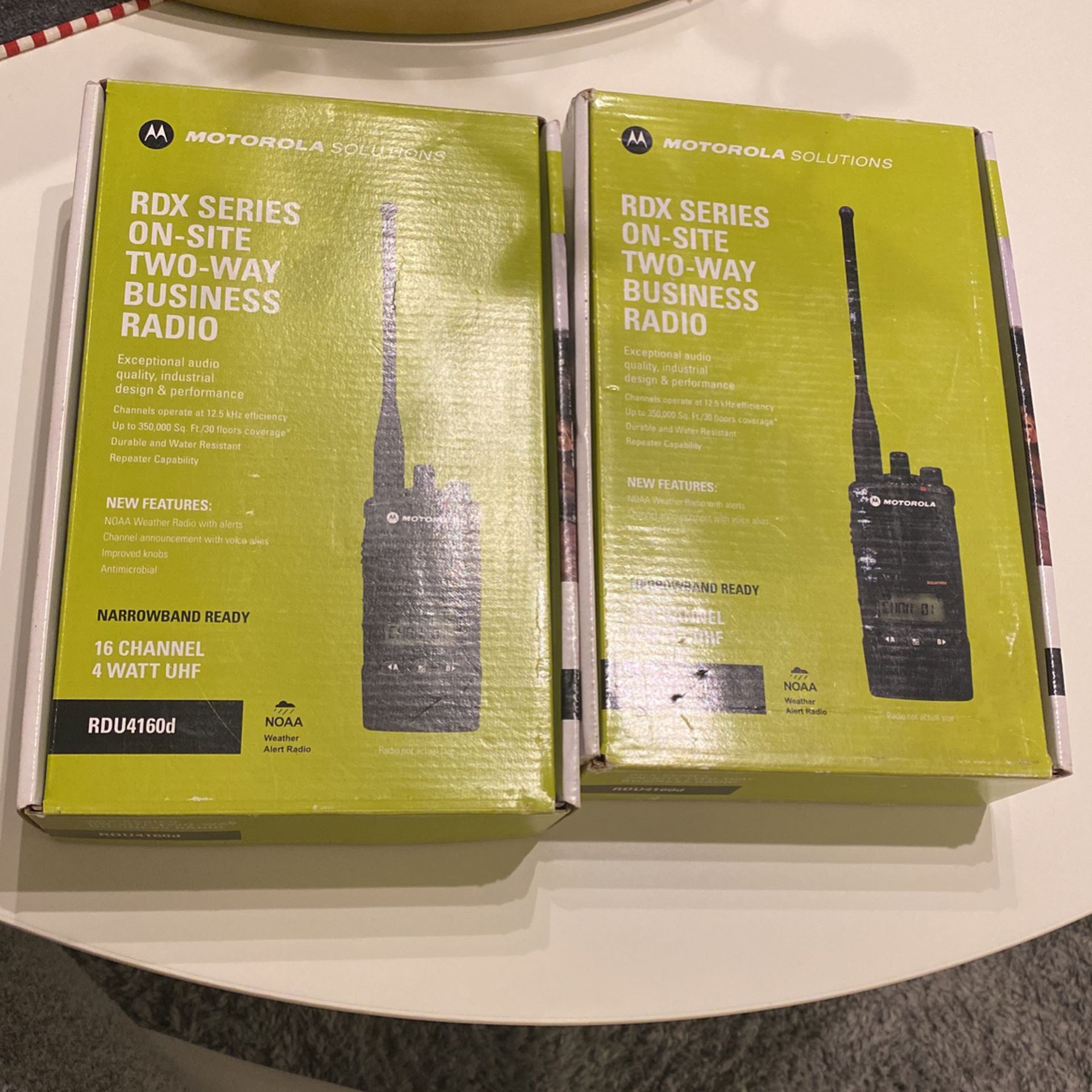 Pack of Motorola RDU4160d Two Way Radio Walkie Talkies for Sale in  Fairfax, VA OfferUp