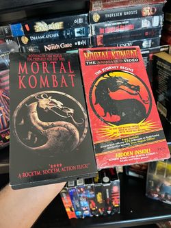 MORTAL KOMBAT VHS LOT