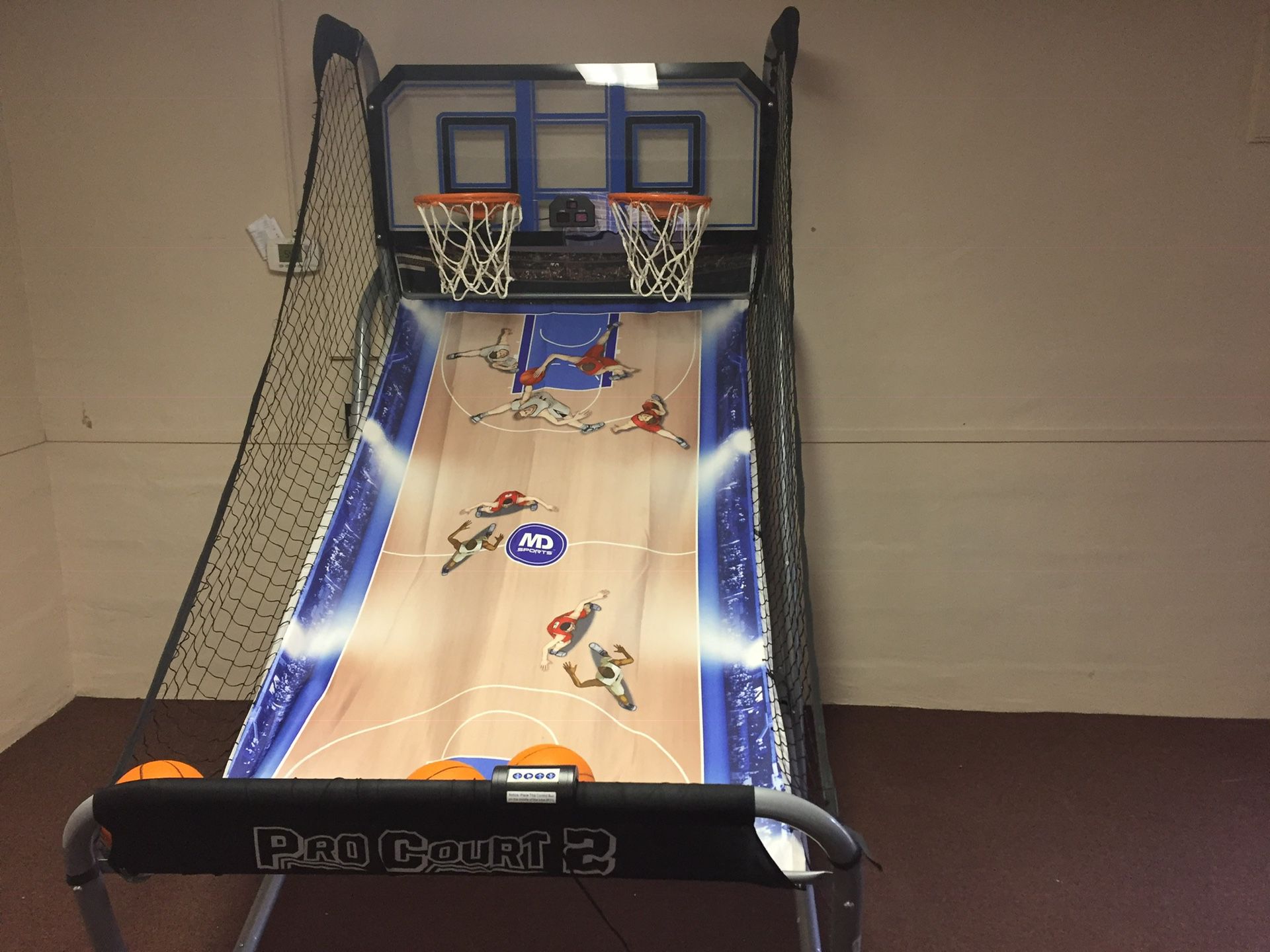 Indoor Basketball and Fooze Ball Games