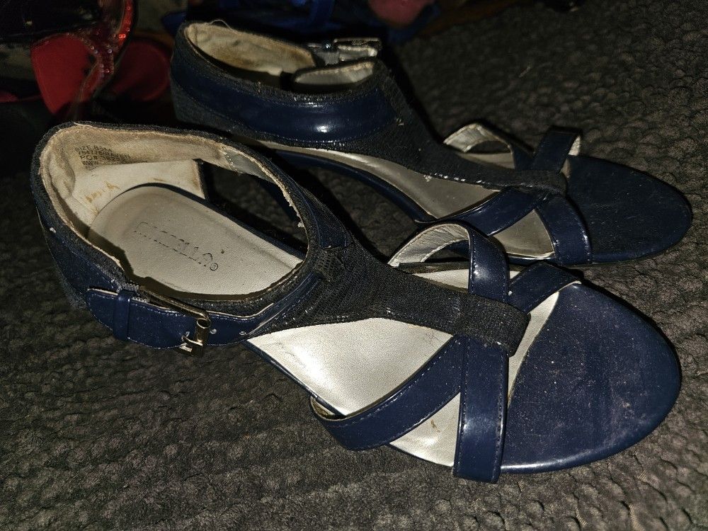 Womens Blue Dress Shoes