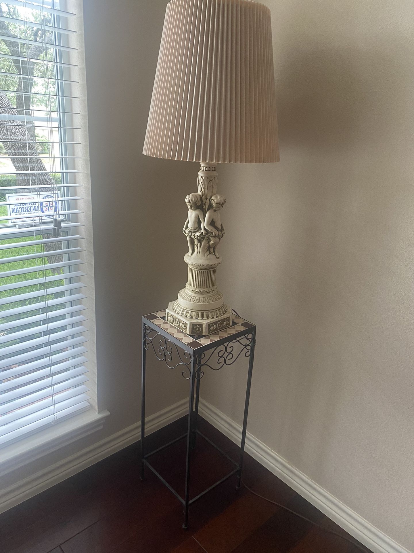 lamp with stand
