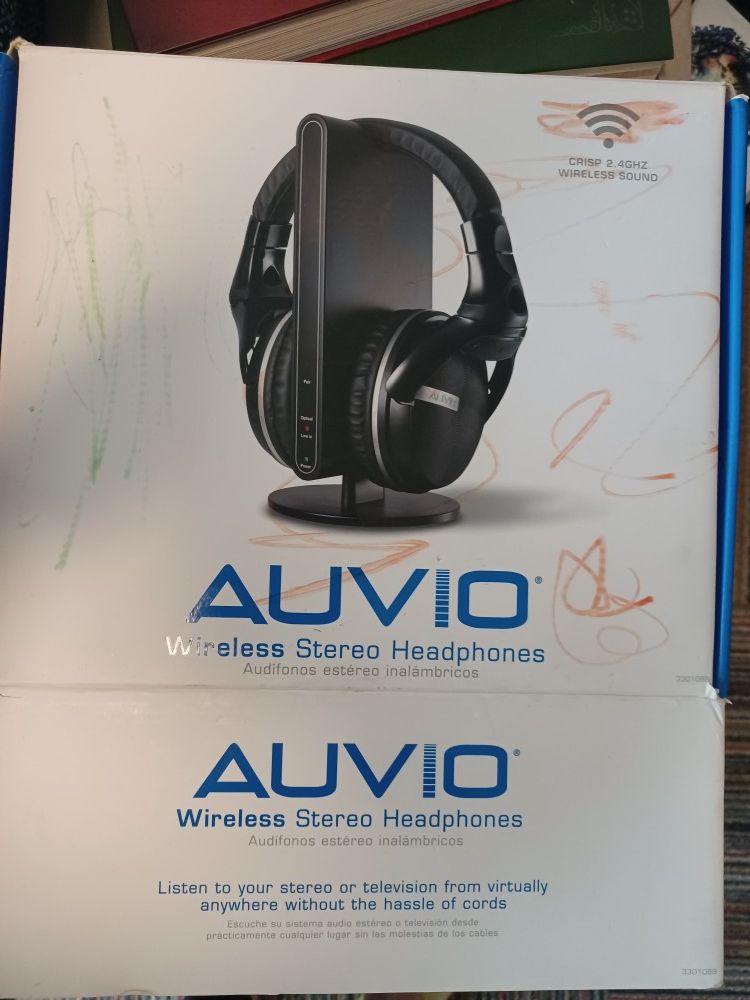 Wireless Stereo Headphones Set