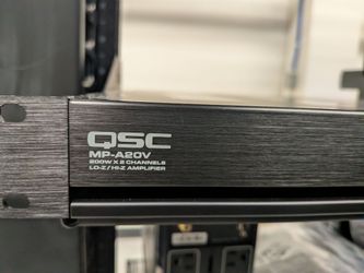 QSC MP-A20V 2-Channel Power Amplifier