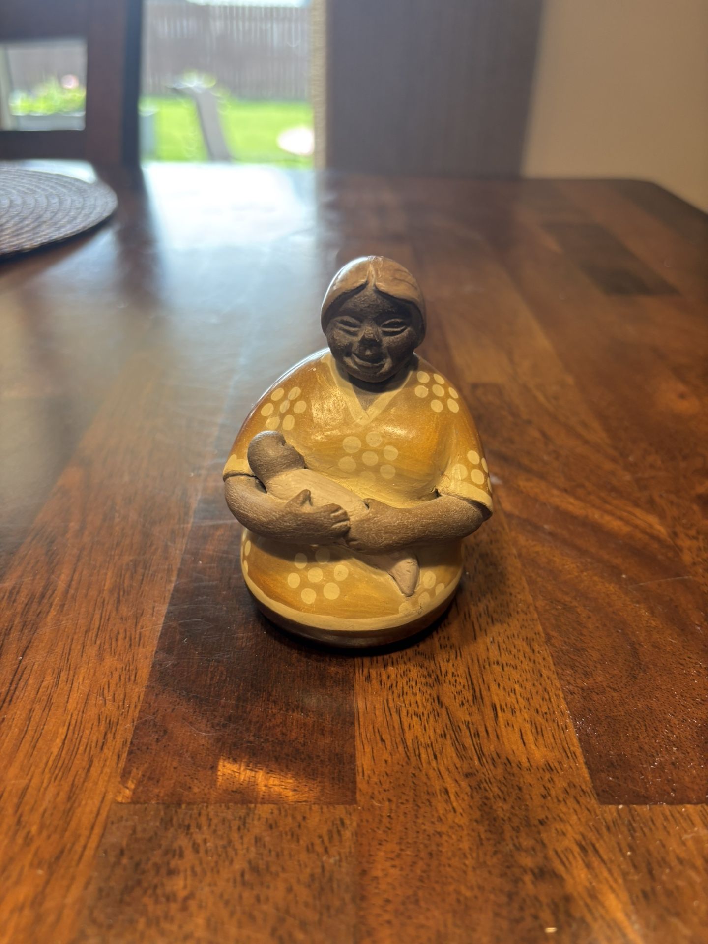Vintage Juana Sasa H. Chuiwialias Figurine Made in Peru
