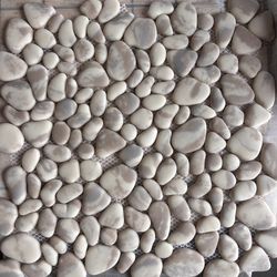 Pebble shower floor tile  $7 per sheet  super price