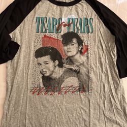 Tears For Fears Baseball Sleeve Tee