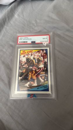 1984 Topps Eric Dickerson #1 PSA 8 NM-MT