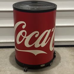 Electric Coca Cola Cooler on Wheels