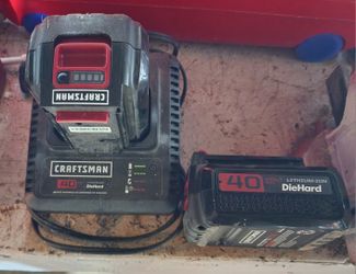 Craftman 40 Volt Lithium Ion Battery