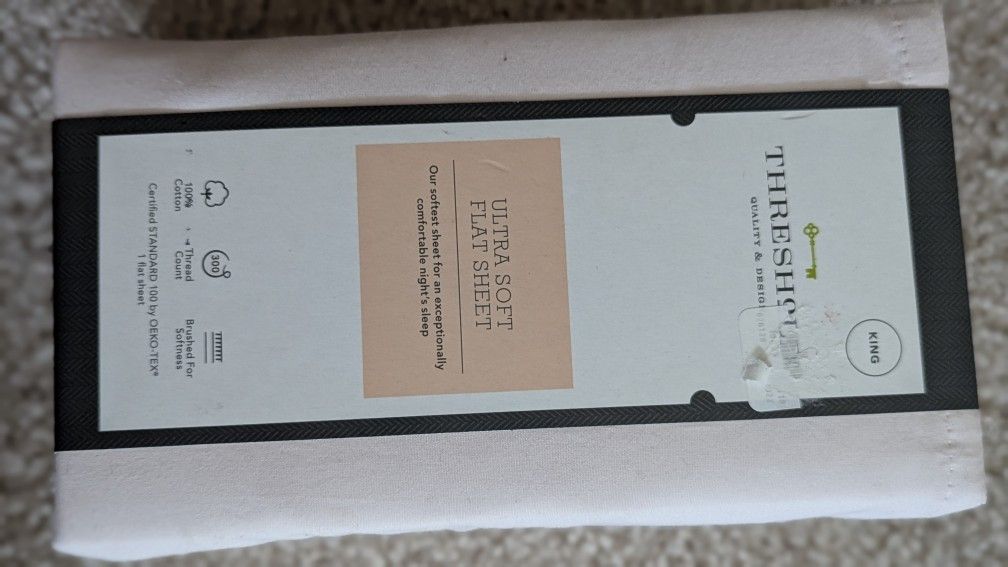 Threshold 300 Thread Count Ultra Soft King Size