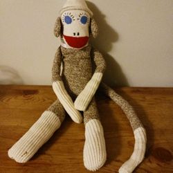 Really Cute Vintage Sock Monkey 