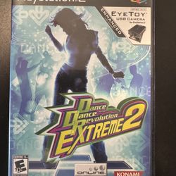 Sony PlayStation 2 PS2 – DDR Extreme 2 – Complete in Box (CIB) – Used