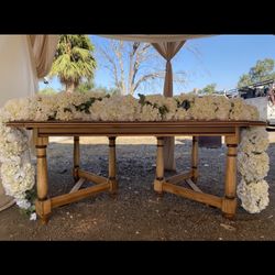 Rustic Table For Wedding Showers Or Celebrations 