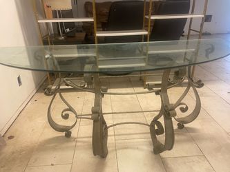 Glass table