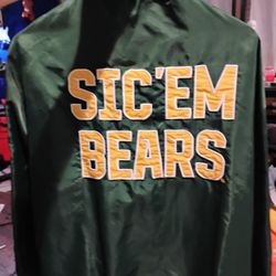 Baylor Sic 'Em Bears Letterman Jacket