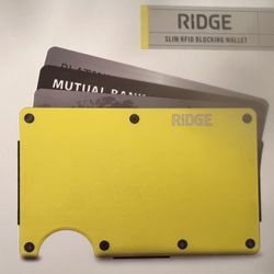Ridge Metal Wallet 