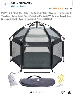 California Beach co Pop And Go Play Pen 
