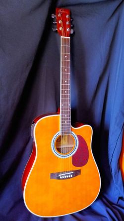 Esteban acoustic electric guitar