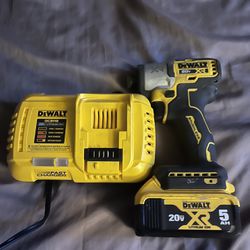 Impact Drill Battery And Fast Charger 