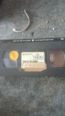 Voltron castle of lions VHS