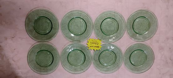 Uranium Glass Plates