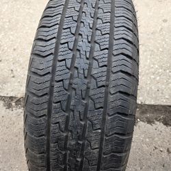 1 tire 255/65/18 Rocky mountain all season