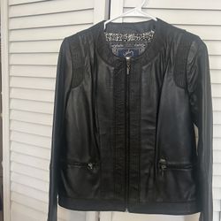 Velez  Woman  Leather Jacket