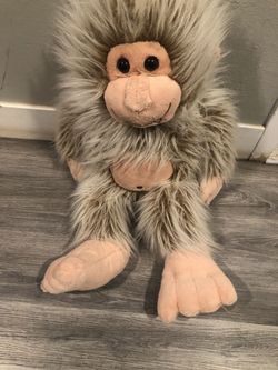 Furry Stuffed Animal Jumbo Sasquatch Bigfoot