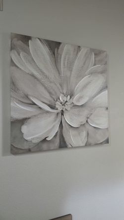 Floral wall art