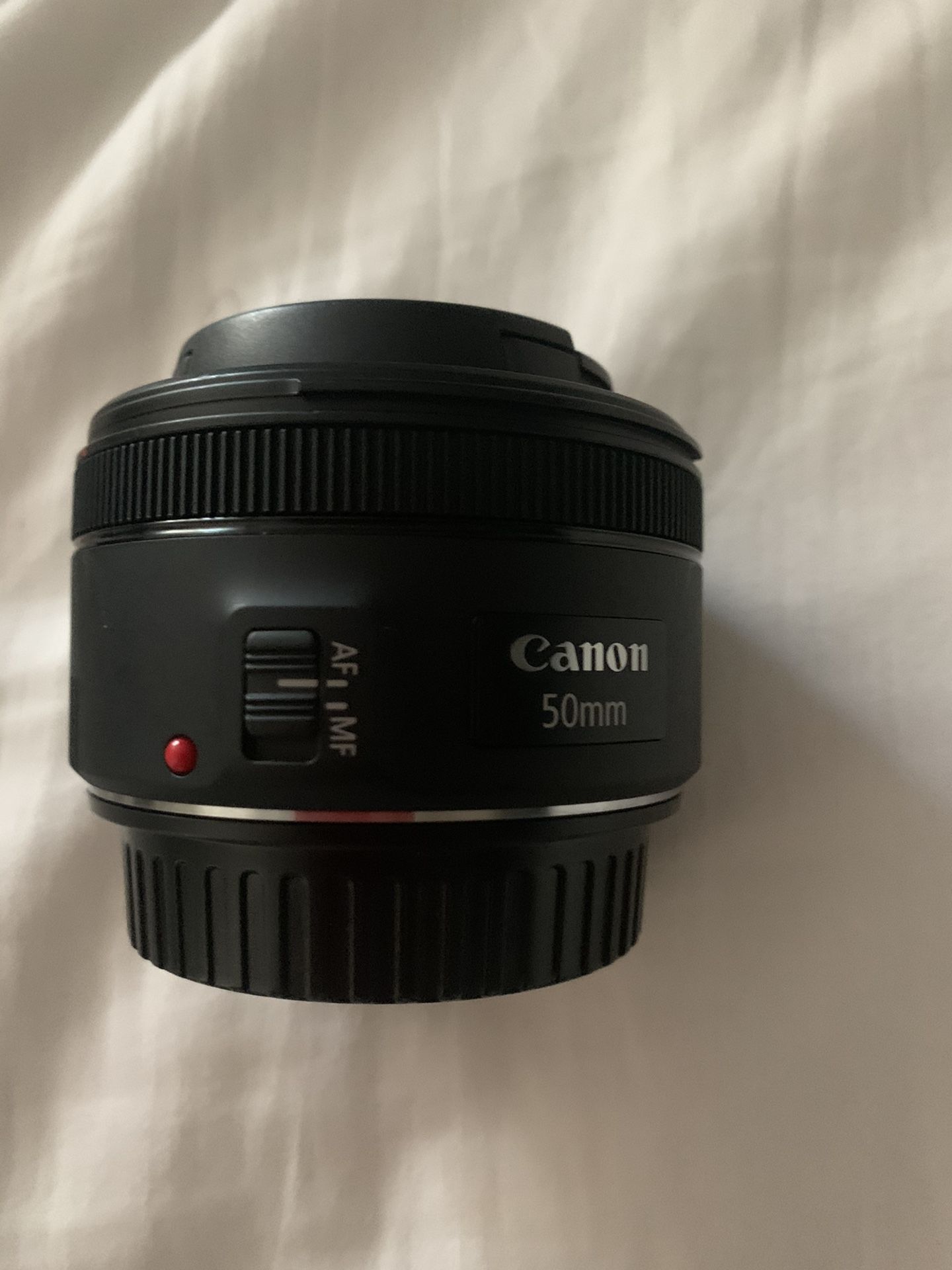 Canon EF 50mm f 1.8 STM lens