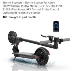 Electric Scooter $100