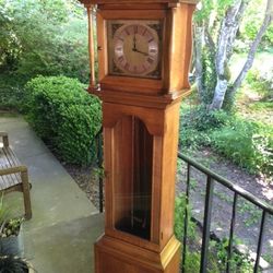 Vintage Seth Thomas Grandfather Clock