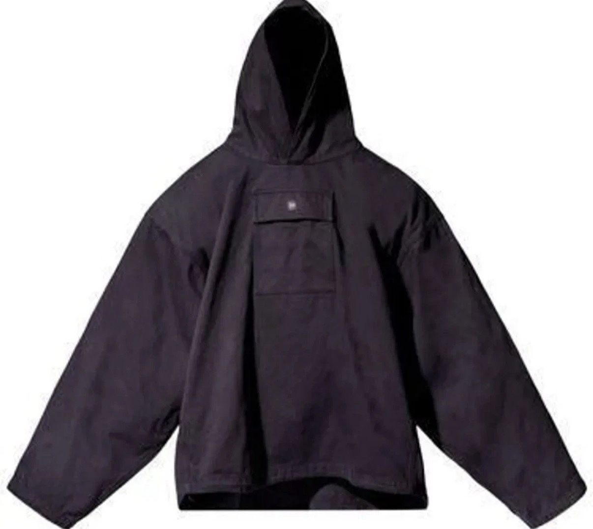 yeezy gap sateen anorak pull over
