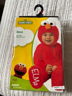 Sesame Street Elmo Infant Costume 0-6 Months