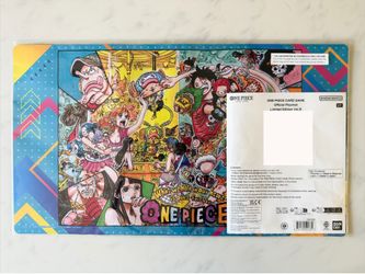 One Piece Card Game Official Playmat Limited Edition Vol.5 Promo Luffy Volume Booster Box Packs OP Manga SP PSA TCG Pokemon Nami Nico Boa Zor