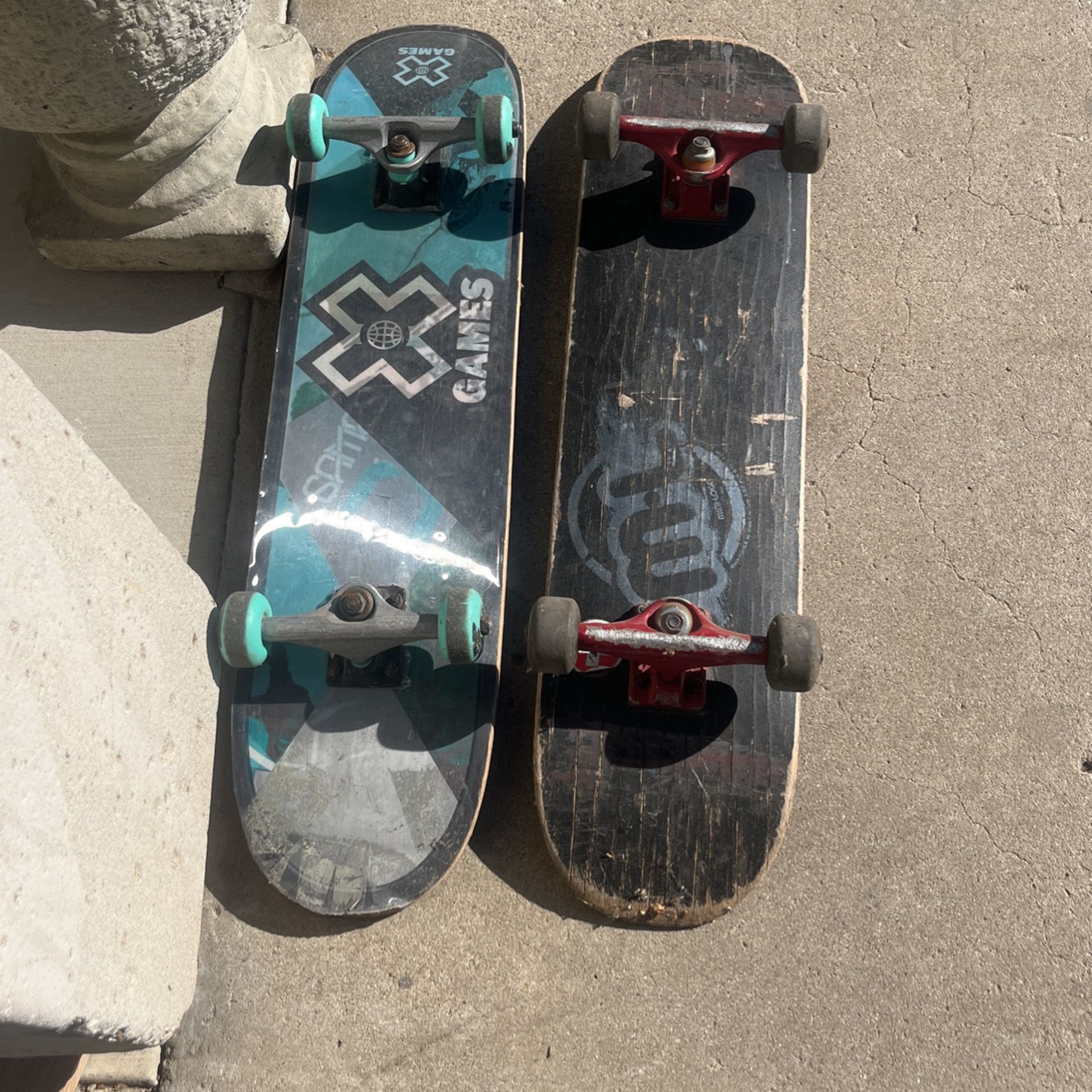 Skateboard used make offer