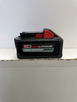 MILWAUKEE  M18 red lithium high output xc6.0